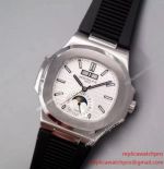 Knockoff Patek Philippe Nautilus Annual Calendar Patek Nautilus Rubber Strap Watch